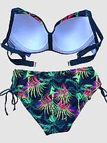 ОПТ Купальник жіночий Z.Five 068-2 зелений на 48 50 52 54 56 укр розмір, фото 3