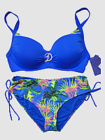 Жіночий купальник Z.Five 068-2 синій на 48 50 52 54 56 укр розмір