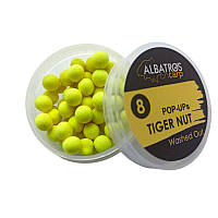 Бойли плаваючі вимитого кольору POP-UP Tiger Nut (Тигровий Горіх) 8мм "Albatros on Carp"