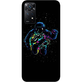 Чохол силіконовий для Xiaomi Redmi Note 11 Pro з картинкою В космосі