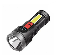 Яскравий світлодіодний ліхтар BL-822 ручний акумуляторний ліхтарик з бічним світлом 2800 mAh USB