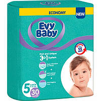 Дитячі підгузники Evy Baby Еві Бебі 5 junior (11-25кг) 30шт