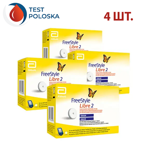 Сенсор Freestyle Libre 2 (ФриСтайл Лібре) 4 уп., фото 1
