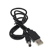 Кабель живлення 5v USB DC 5.5x2.1, Кабель живлення роутера USB