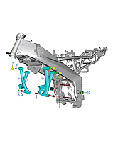 Dominar 400 Крышка оси маятника DT113848