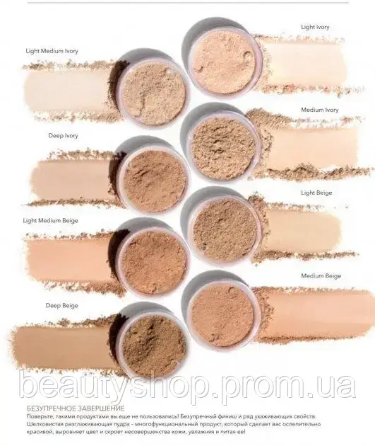 Шелковистая пудра Light medium beige (Beige 0.5 ) Mary Kay Рассыпчатая пудра Beige 0.5 Пудра - фото 2 - id-p1754433126