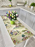 Великодня гобеленова доріжка на стіл Limaso 45x140 см., фото 3