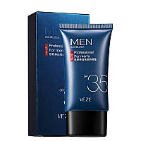 Солнцезащитный мужской крем men sunblock spf 35 VEZE, 40г