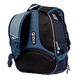 Рюкзак каркасний YES H-100 Smiley World 35х28х15 см синій (552223), фото 4