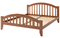 Кровать деревянная Мелиса с изголовьем и изножьем Camelia 120*200, Бук, Лак