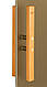 Скляні двері для лазні та сауни Tesli Sateen Lux RS Magnetic 700х1900 мм загартоване скло матова, фото 3