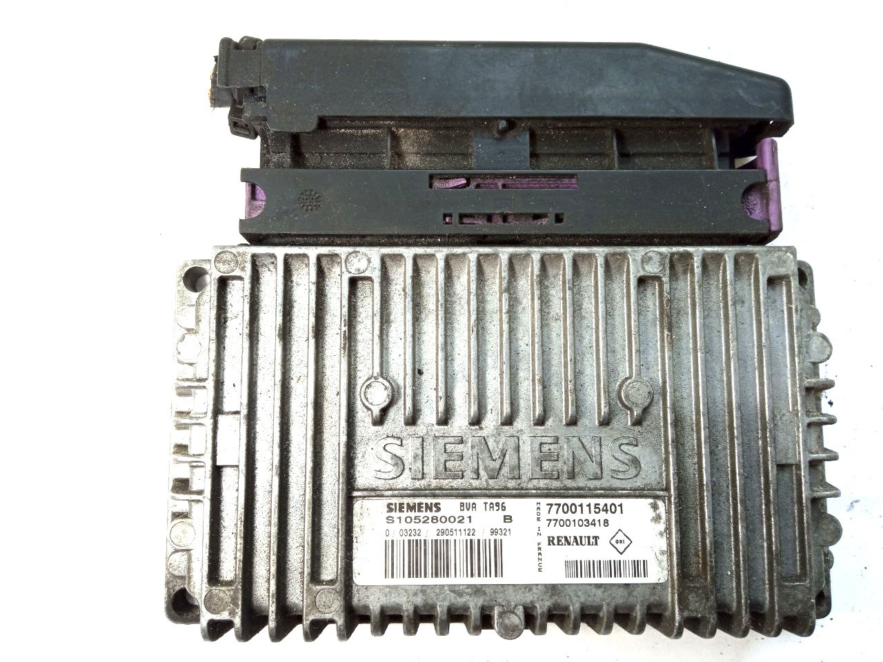 Електронний блок керування renault S105280021 B / 7700115401 / S105280021B