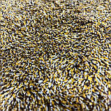 Килимок придверний вологопоглинаючий з мікрофібри 70х46 см, Бежевий, фото 3