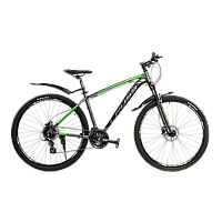 Спортивный Велосипед CROSS EGOIST-V1.0-2022 29"18"* Серо-Зеленый