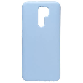 Чохол Full Silicone Case для Xiaomi Redmi 9 / 9 Prime Light Blue