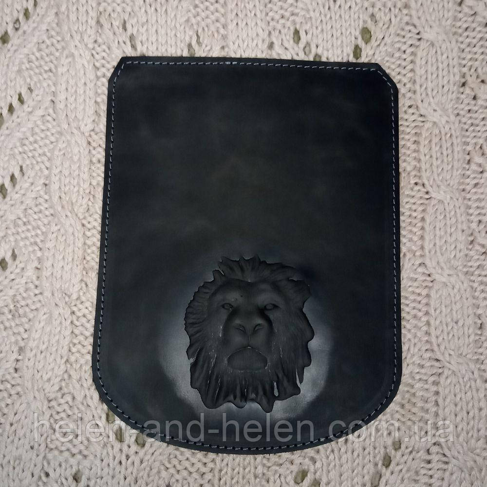 Клапан для рюкзака "Лев". Колір Графіт, фото 1