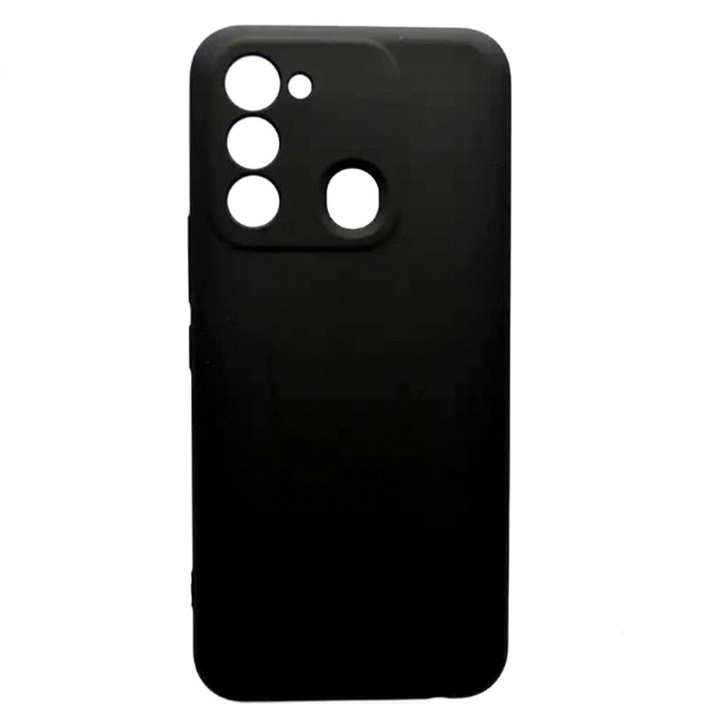 Матовий чохол TPU для Tecno Spark 8C / GO 2022, Black