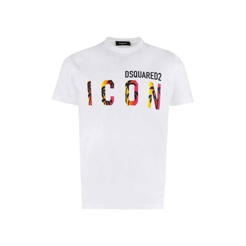 Чоловіча футболка Dsquared2 D10813 біла М, XL
