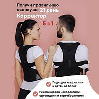 Корсет для коррекции осанки спины RN-154 Back Pain