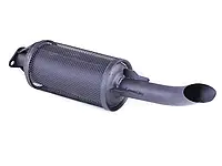 Глушитель на мототрактор (под 2 отверстия) Mototraktor