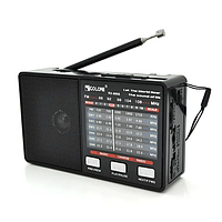 Радіоприймач Golon RX-8866/Вбудований акумулятор/FM/AM/SW/USB/Ліхтарик/