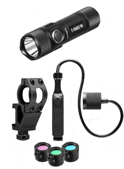 Ліхтар із червоним, синім, зеленим світлофільтрами Mactronic T-Force VR 1000 Lm 173 m Польща