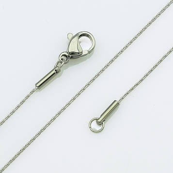 XUPING Ланцюжок Сталь склочне плетіння, Довжина 45см, Ширина 0.1см