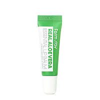 Бальзам для губ з алое FarmStay Real Aloevera Essential Lip Balm 10 ml