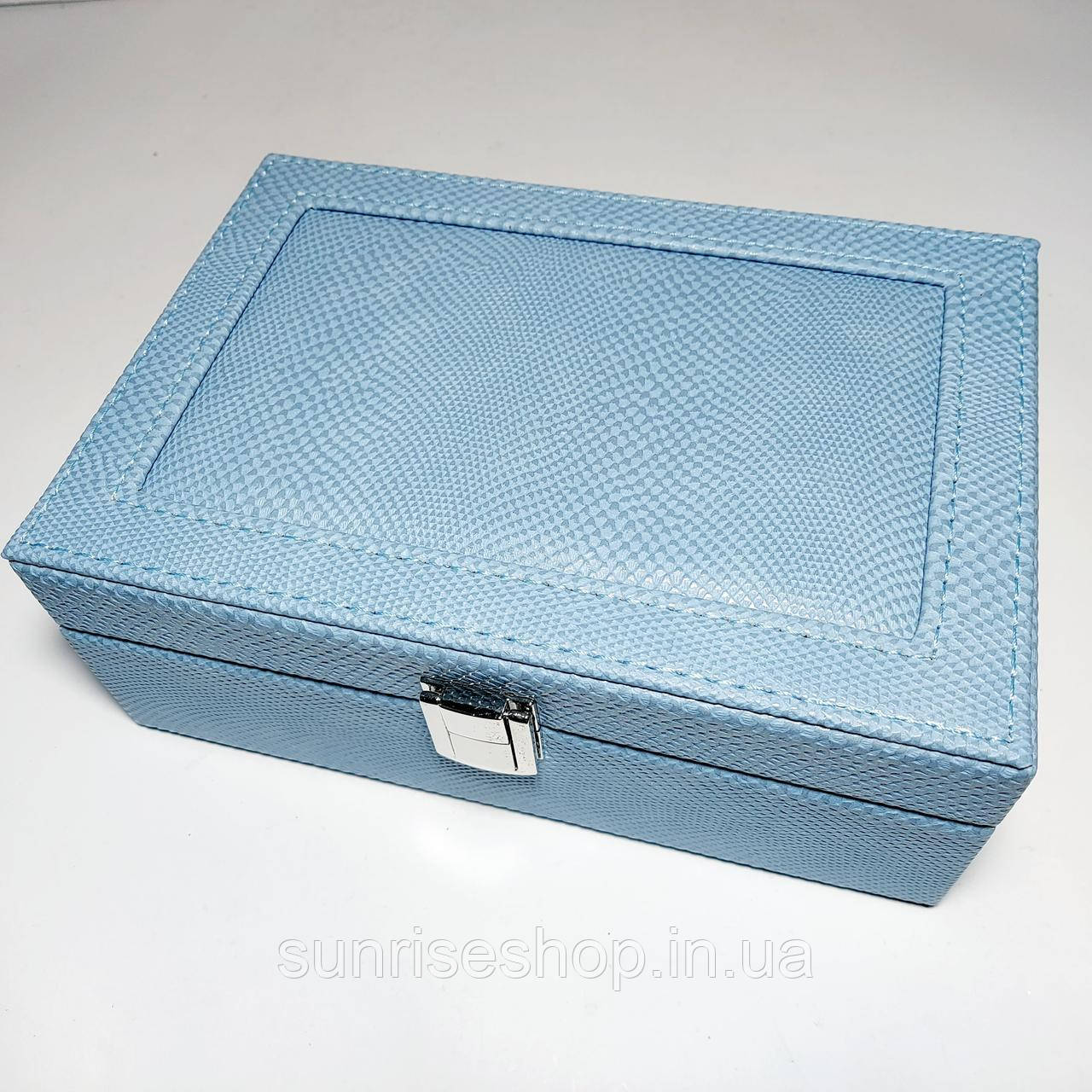 Шкатулка для прикрас шкірзамінник купити оптом