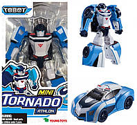 Трансформер Тобот Атлон міні Торнадо 13 см Original Tobot mini Tornado Original Young Toys