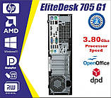 HP 705 G1 A4 PRO-7300B\ ddr3 8(16gb) Radeon HD 8470D windows 10 или 11, фото 2