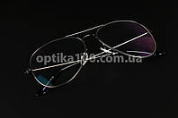 Очки с диоптриями от -0.75 до -6.0 Авиаторы. Утончённые линзы High Top HMC UV400 с антибликом