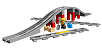 Конструктор LEGO DUPLO Залізничний міст і рейки 26 деталей (10872), фото 3