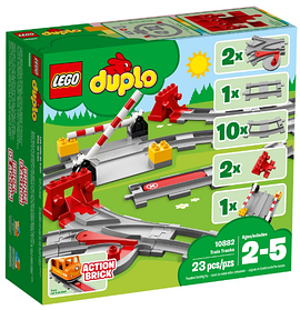 Конструктор LEGO DUPLO Залізничні колії 23 деталі (10882)