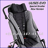 РЕЙСЕР УЛІСЕСЕ Спеціальна Коляска для Реабілітації дітей з ДЦП Ulises EVO Special Needs Stroller Size 2, фото 2