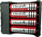 Акумуляторна літій-іонна батарейка BRC18650 (680mAh) 3,7V ULTRA FIRE, фото 2