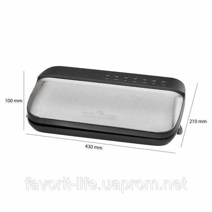 Аппарат для вакуумной упаковки Profi Cook PC-VK 1134 (5140) - фото 5 - id-p594601573