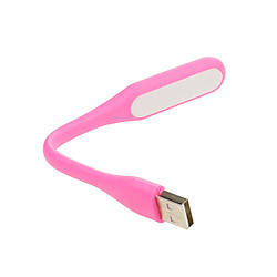 USB лампа для ноутбука, міні, рожевий