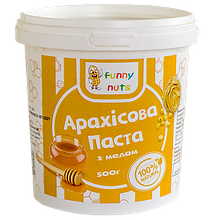 Арахісова паста FunnyNuts з медом 500 г