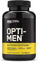 Мультивітаміни для чоловіків Optimum Nutrition Opti-Men (150 таблеток)