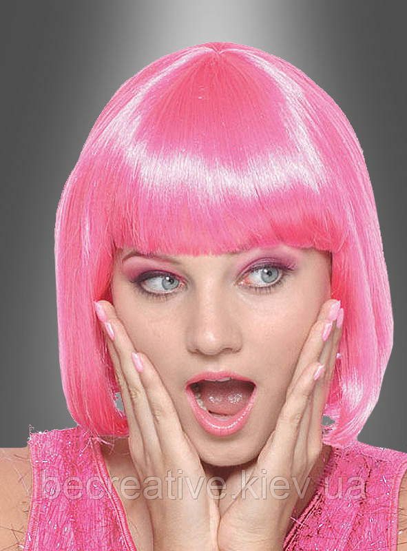 Рожева перука