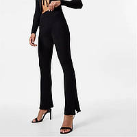 Кофта Jack Wills Ribbed Split Hem Trousers Black Доставка з США від 14 днів - Оригинал