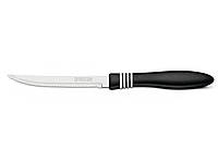 Нож Tramontina COR & COR для стейка, 127 мм, 2 шт, черная ручка