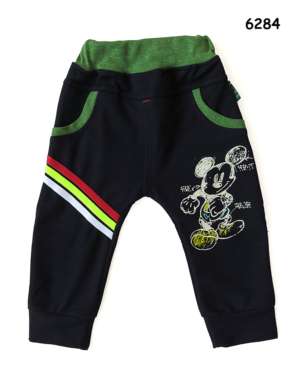 Штаны Mickey Mouse для мальчика. 1 год - фото 1 - id-p42098159