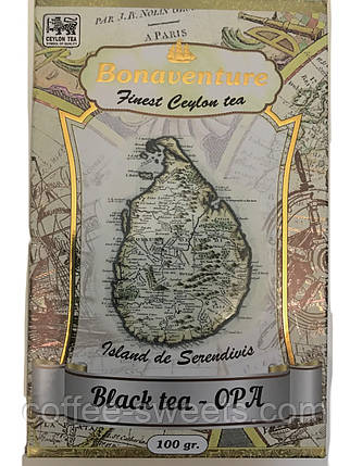 Чай цейлонський Bonaventure чорний Black OPA100, фото 1