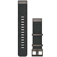 Ремешок Garmin MARQ QuickFit 22 серый нейлоновый 010-12738-21