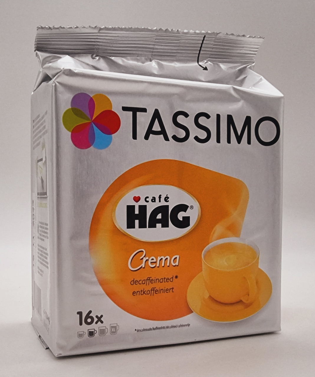 TASSIMO Caf Hag Crema Decaffeinated