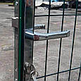 Хвіртка для паркану металева зі стовпами, замком, петлями: висота 1 метр., фото 2