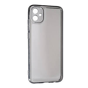 Силіконовий чохол Space Grey для Samsung A04E Transparent