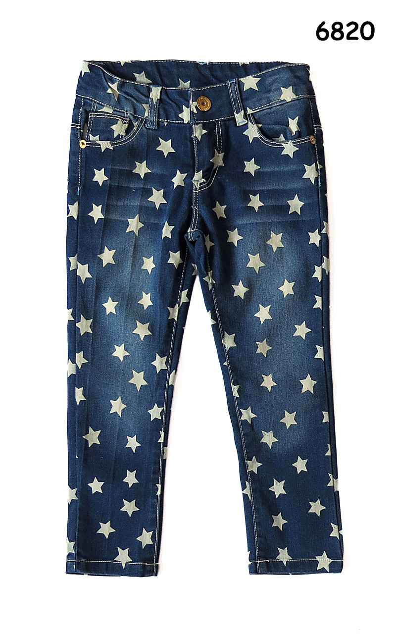 Джинси D&G "Зірки" для дівчинки. 104, 110 см